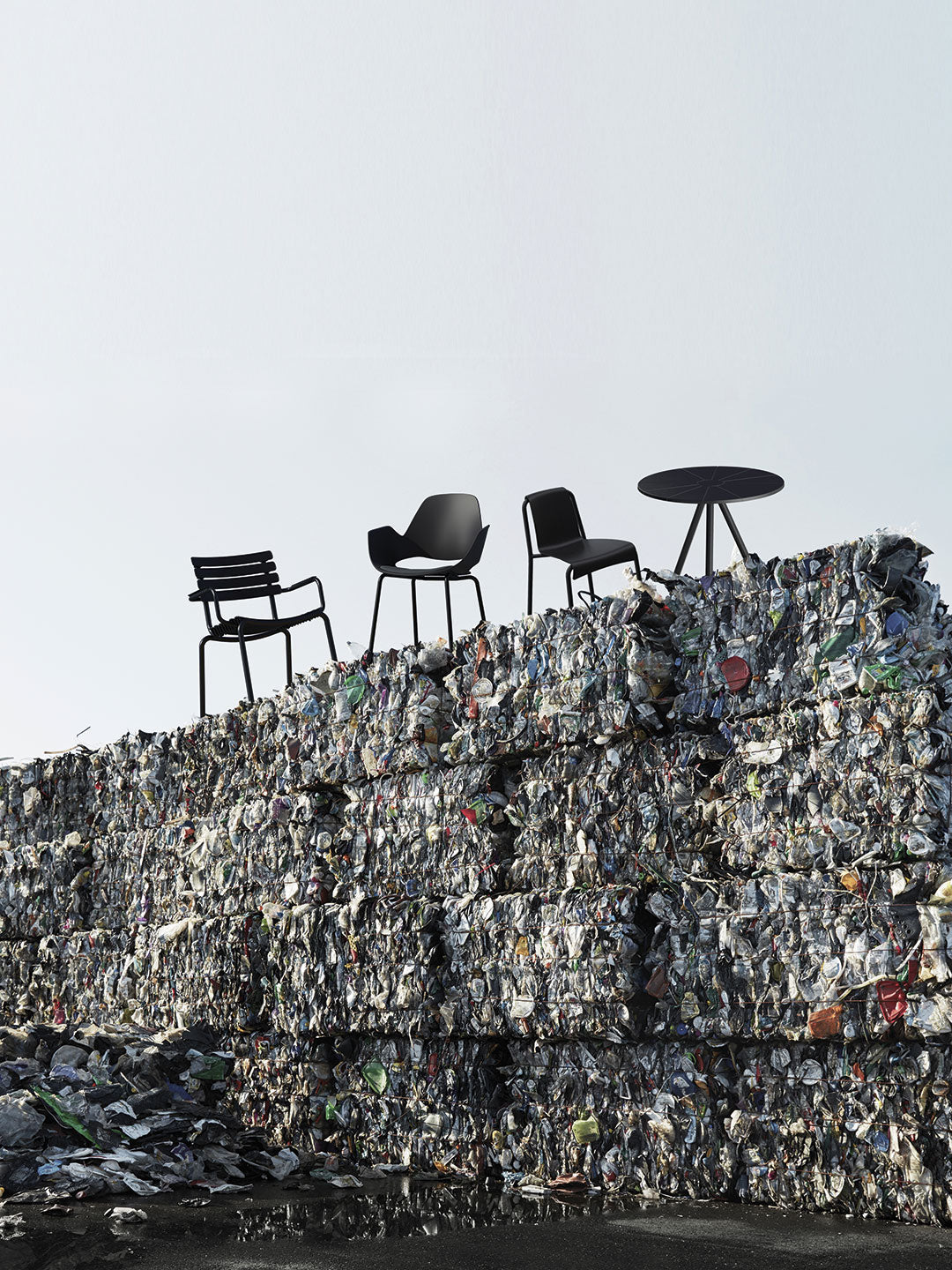 Recycled Plastic Furniture by HOUE